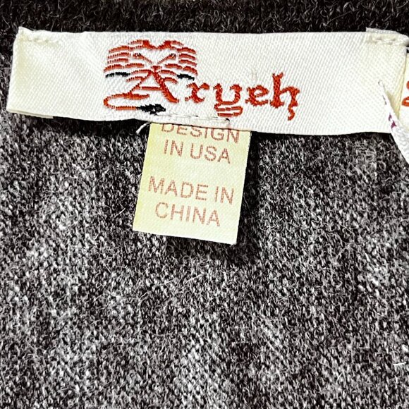 Aryeh NWT Dress Floral Butterfly Design Brown Womens M Boho Cottage Core LS - Picture 10 of 16